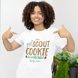 T-shirt Coordonnatrice de Bénévoles pour les Cookies de Gi