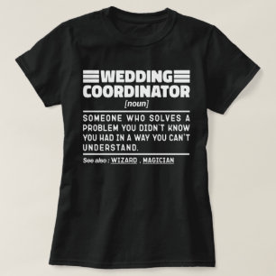 T-shirt Coordonnatrice mariage Noun Conseillère nuptiale F