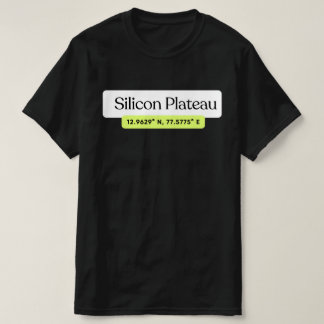 T-Shirt Coordonnées Silicon Plateau Bengaluru