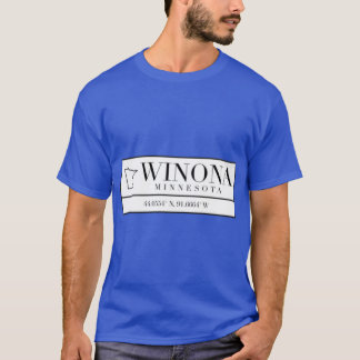 T-shirt Coordonnées Winona Minnesota