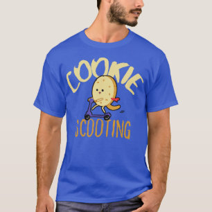 T-shirt Cooter ES amusant Cute Kawaii Cookie Driving Scoot