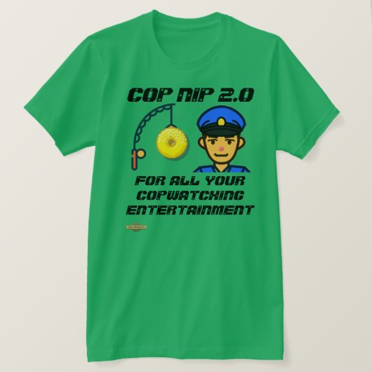 T-shirt "COP NIP 2.0" (Design devant)