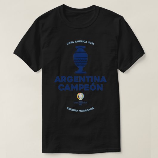 T-shirt Copa America 2021 Argentine Campeon (Design devant)