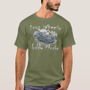 T-shirt Copain de quatre Wheelin Fuddy - Land Rover