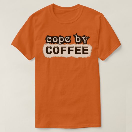 T-shirt Cope de café (Design devant)