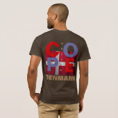 T-SHIRT COPENHAGEN DANMARK (Dos entier)
