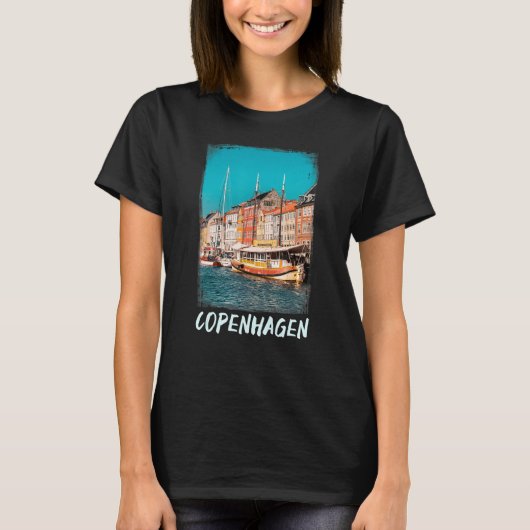 T-shirt Copenhague Copenhague Copenhague (Devant)