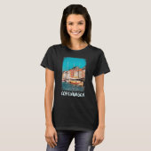 T-shirt Copenhague Copenhague Copenhague (Devant entier)