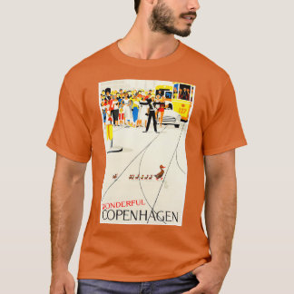 T-shirt Copenhague Danemark Voyages