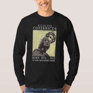 T-shirt Copernicus 550e 1573 2023 Système solaire astronom