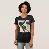 T-shirt Copie botanique d'artichaut vintage (Devant entier)