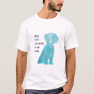 T-shirt Copie contemporaine de style de Bichon Frise