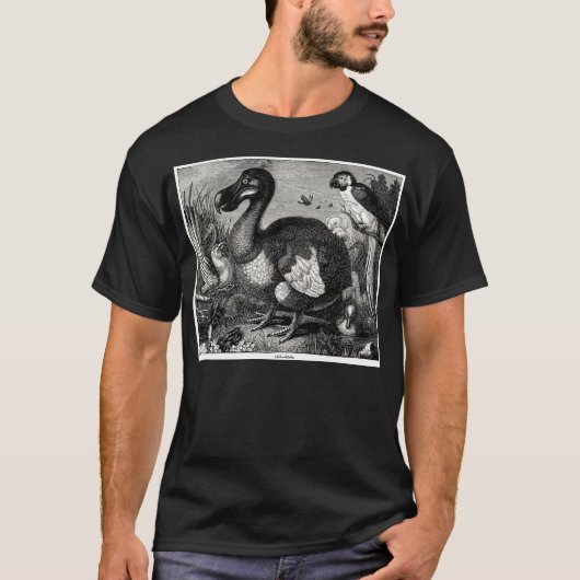 T-shirt Copie d'antiquité de dronte (Devant)