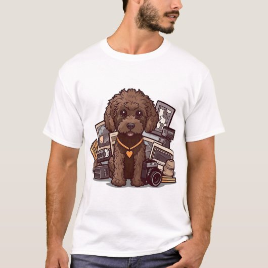 T-shirt Copie de Caniche (Devant)