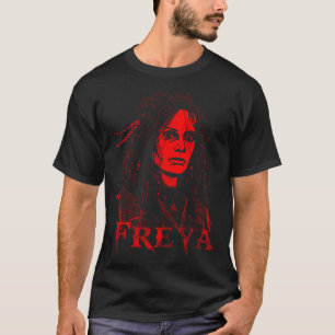 T-shirt Copie de Freya la déesse de l'amour fertilité roug
