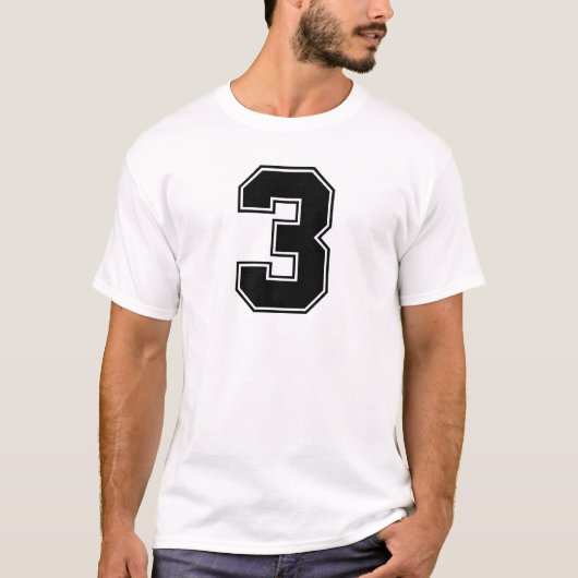 T-shirt Copie de frontside du numéro 3 (Devant)