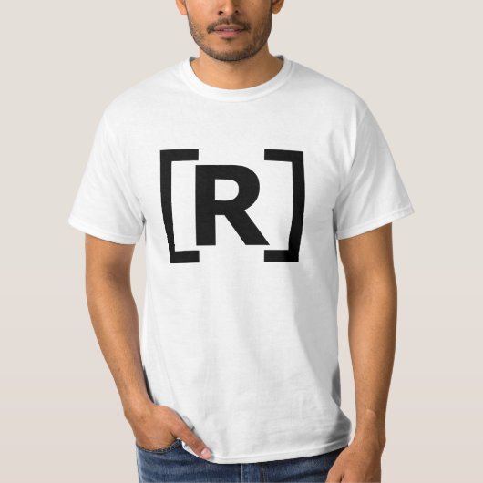 T-shirt copie de l'autocollant residente (Devant)