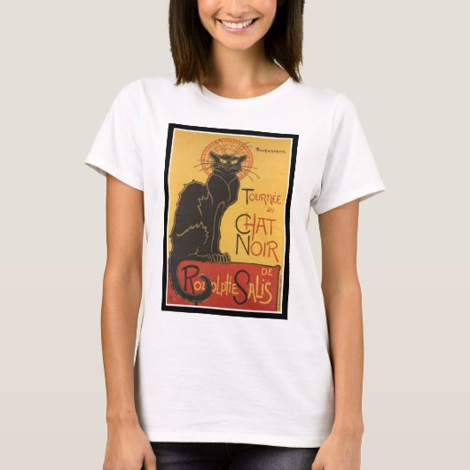 T-SHIRT COPIE DE LE CHAT NOIR (Devant)