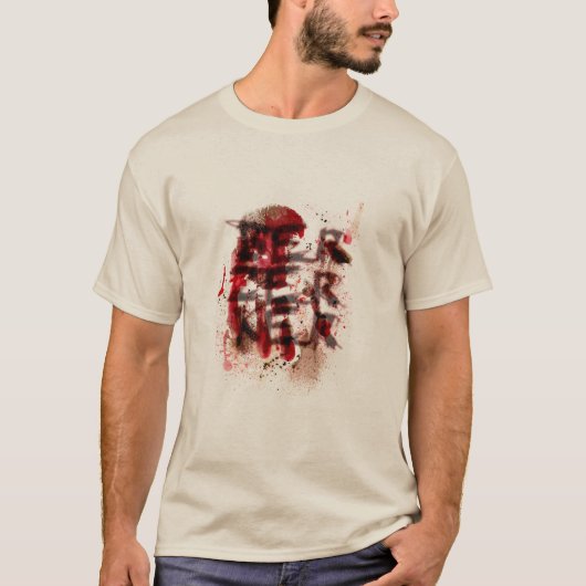T-shirt Copie de main de sang de Berzerker (Devant)