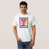 T-SHIRT COPIE DE MARTINI DE ROSE DE TEMPS DE COSMO (Devant entier)