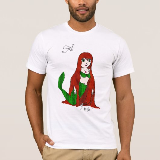 T-shirt Copie de sirène (Devant)