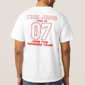 T-shirt Copie de TeamJesusFRONT (Dos)
