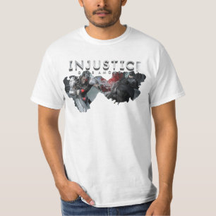 T-shirt Copie d'écran : Cyborg contre Batman
