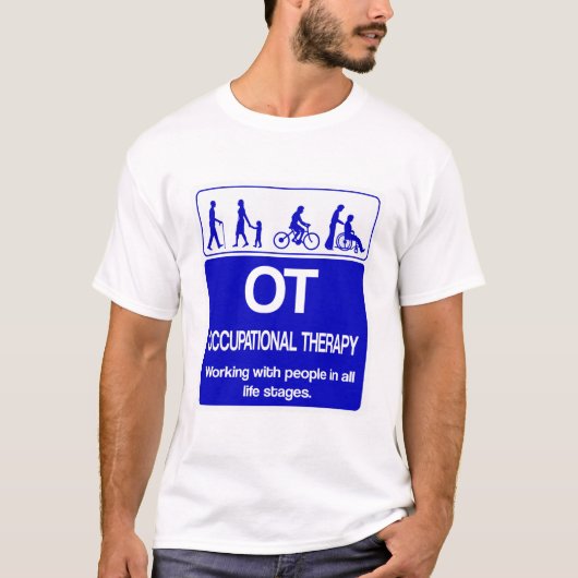 T-shirt Copie du bleu 1 de chemise d'OT (Devant)