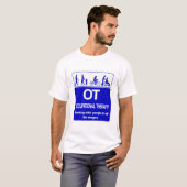T-shirt Copie du bleu 1 de chemise d'OT (Devant entier)