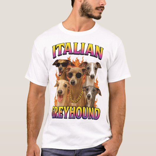 T-shirt Copie Lévrier Italien (Devant)