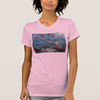 T-shirt Copie préhistorique d'antiquité de fond marin