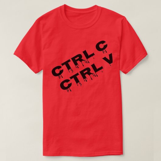 T-SHIRT COPIER LA PASSE (Design devant)