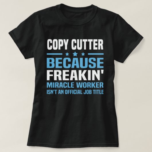 T-shirt Copier le coupeur (Design devant)