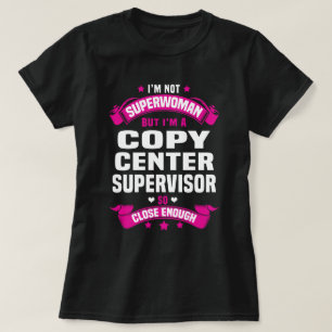 T-shirt Copier le superviseur du centre