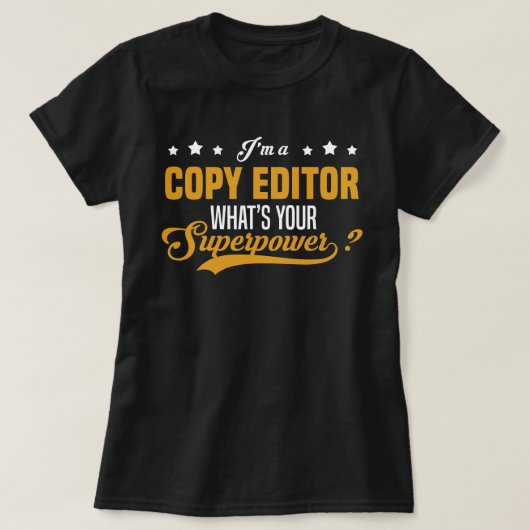 T-shirt Copier l'éditeur (Design devant)