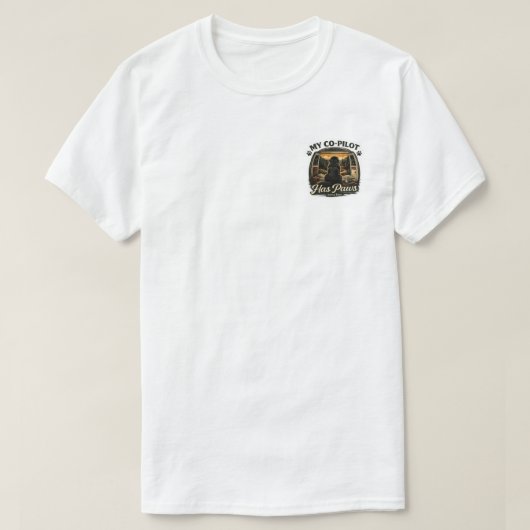 T-shirt Copilote Terre-Neuve (Design devant)