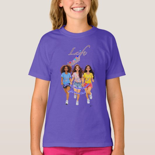 T-shirt Copines-Amusons-nous (Devant)