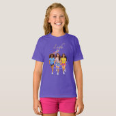 T-shirt Copines-Amusons-nous (Devant entier)