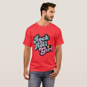 T-shirt Copines Rock n Roll (Devant entier)