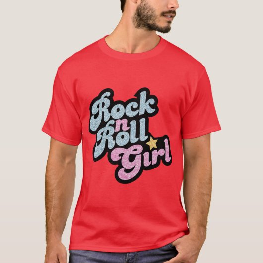T-shirt Copines Rock n Roll (Devant)