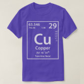 T-shirt Copper Element  (Design devant)