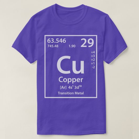 T-shirt Copper Element (Design devant)