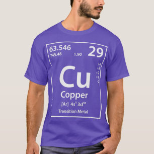 T-shirt Copper Element 
