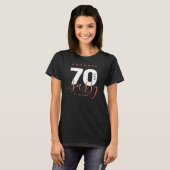 T-shirt Copper Girly 70 et Sassy (Devant entier)