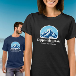T-shirt Copper Mountain Colorado ski vacances souvenir