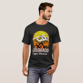 T-shirt Copper Mountain Colorado Snowboard (Devant entier)