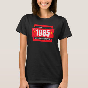 T-shirt Copyright 1965 All Rights Reserve