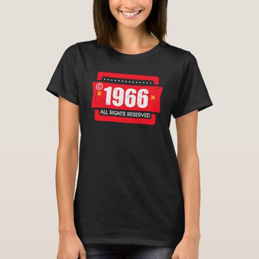 T-shirt Copyright 1966 All Rights Reserve (Devant)