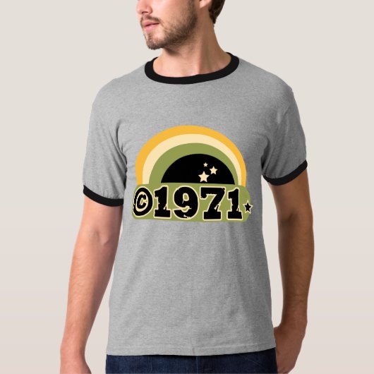 T-shirt Copyright 1971 (Devant)