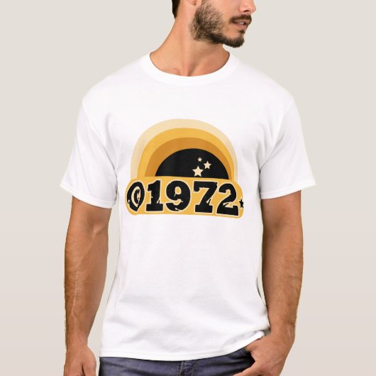 T-shirt Copyright 1972 (Devant)